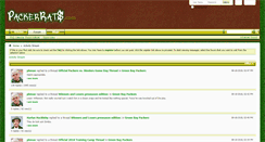 Desktop Screenshot of packerrats.com